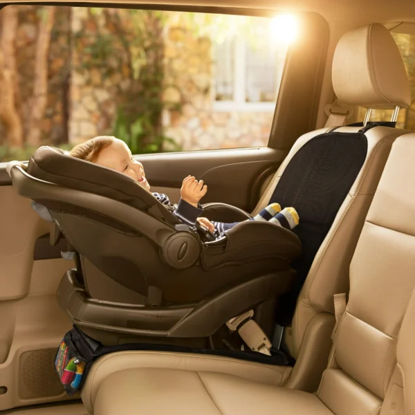 Complete Toddler Car Seat Protector, Crash-Tested, Black, Unisex - Image 3