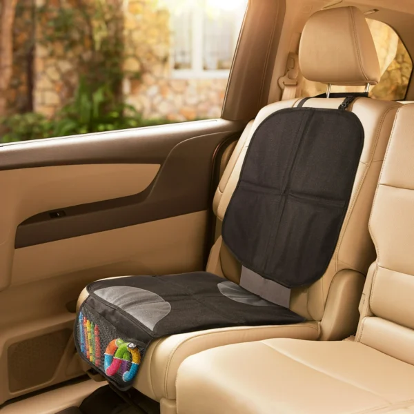 Complete Toddler Car Seat Protector, Crash-Tested, Black, Unisex - Image 2